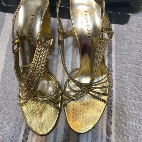 Shoes Gold Strappy High Heels Poshmark